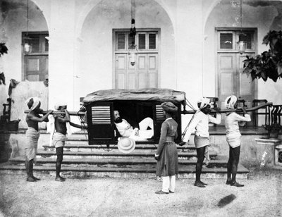 Palanquin door English Photographer